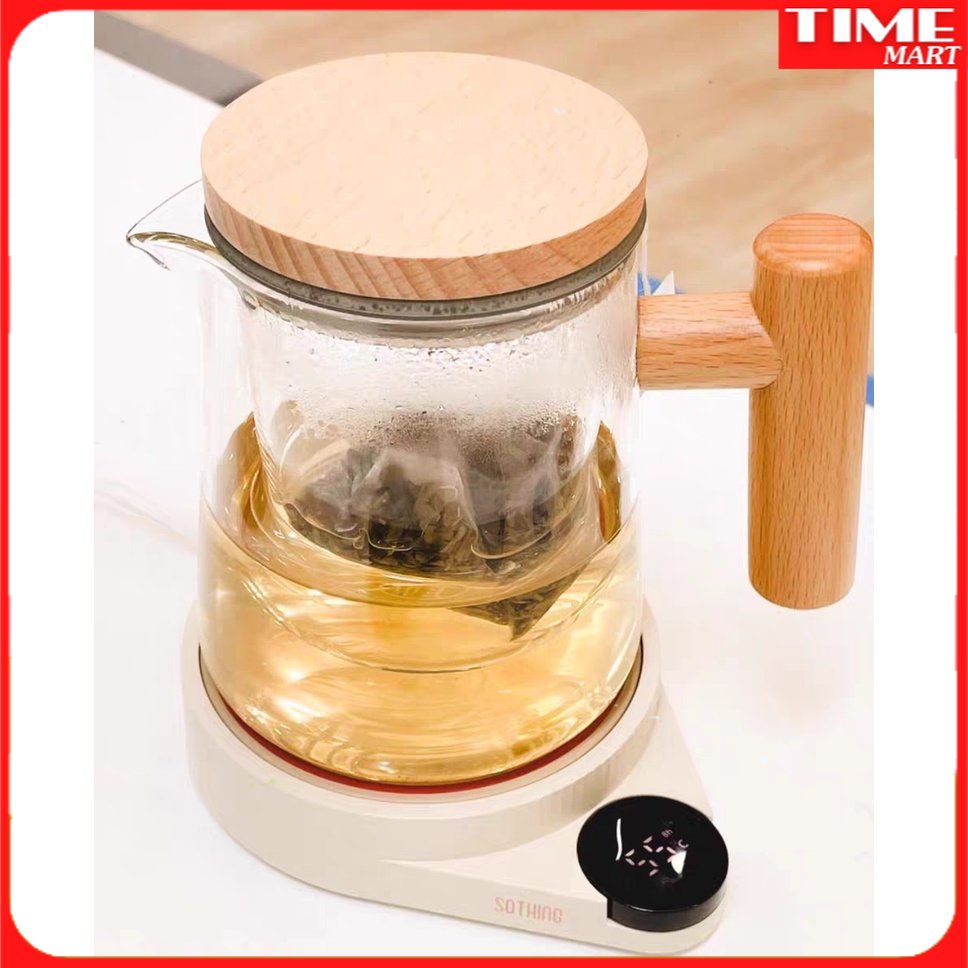 Máy làm nóng Xiaomi, làm ấm sữa, trà và nước uống nhiệt độ không đổi. Tấm lót làm ấm nước,điều khiển nhiệt độ [TIME_MART