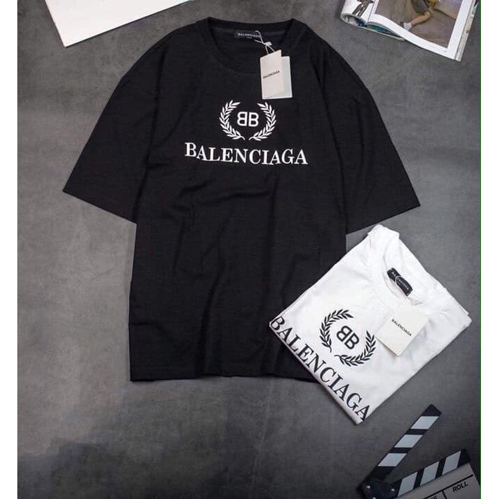 [COMBO MUA 1 ÁO TẶNG 1 MŨ TRƠN LƯỚI THỜI TRANG ] Áo phông Balen.cia chất liệu cotton , áo phông Unisex thời trang | BigBuy360 - bigbuy360.vn