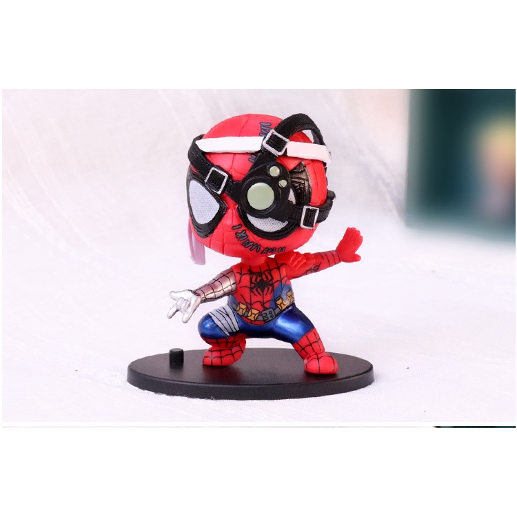 Set mô hình Spiderman Spider man trang trí để bàn case gaming