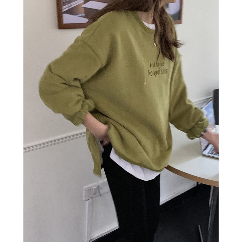 Áo Sweater Nỉ nữ Cao cấp Hàn Quốc Áo Sweater form rộng Ulzzang Thời trang