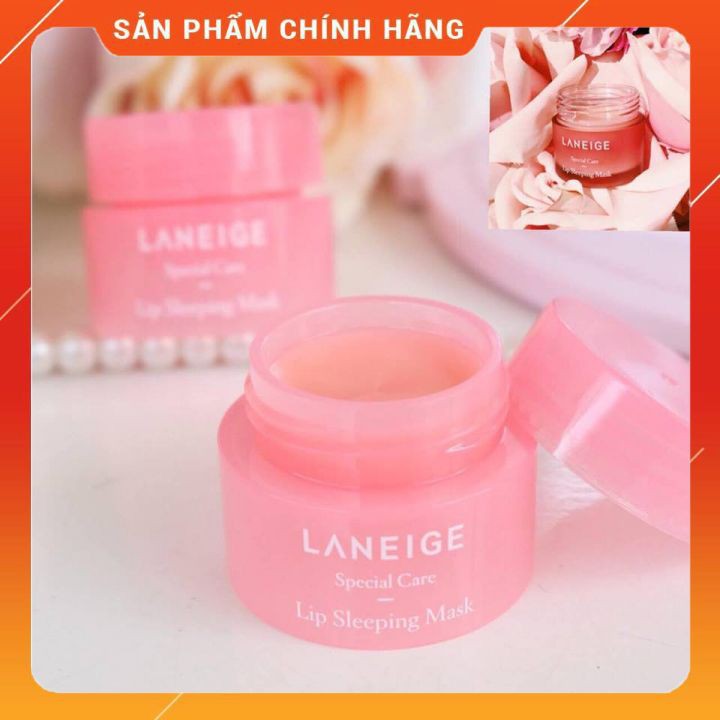 Mặt nạ ủ môi Laneige Mini chính hãng Hàn Quốc 𝐍𝐄𝐖 son ủ dưỡng môi, mặt nạ môi hộp 3 gam