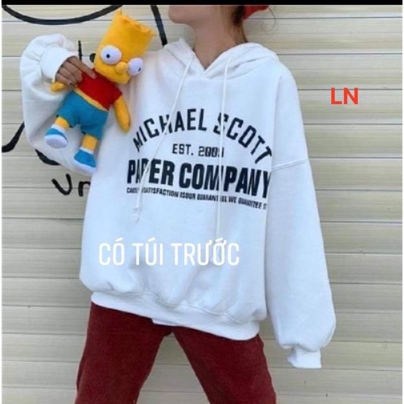 Áo hoodie chữ Michael TH6