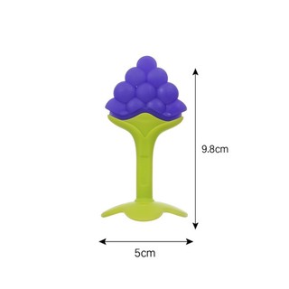 Gặm nướu silicon cho bé hình hoa quả cao cấp Bunakids GN03