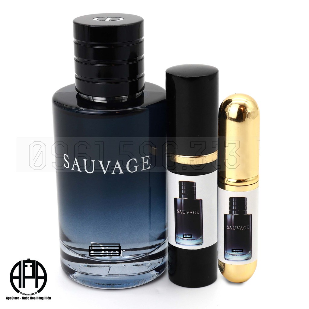 Nước Hoa Nam Sauvage 3 Phiên Bản, Hương Thơm Quyến Rũ Nam Tính