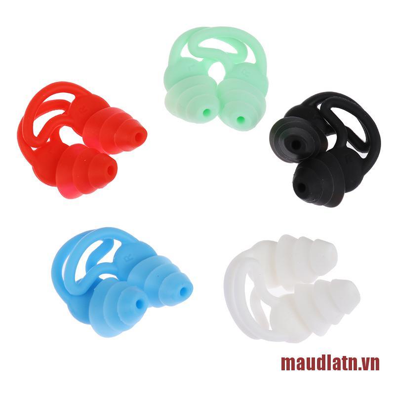 DLATN 1Pairs Soft Silicone Ear Plugs Noise Reduction Earplugs Sleep Sound Insula