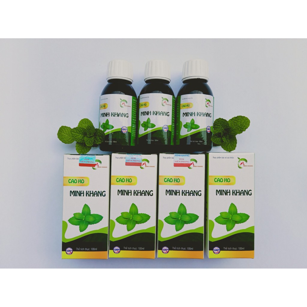Cao ho Minh Khang - Ho, Tiêu đờm, Viêm Họng, Amidan