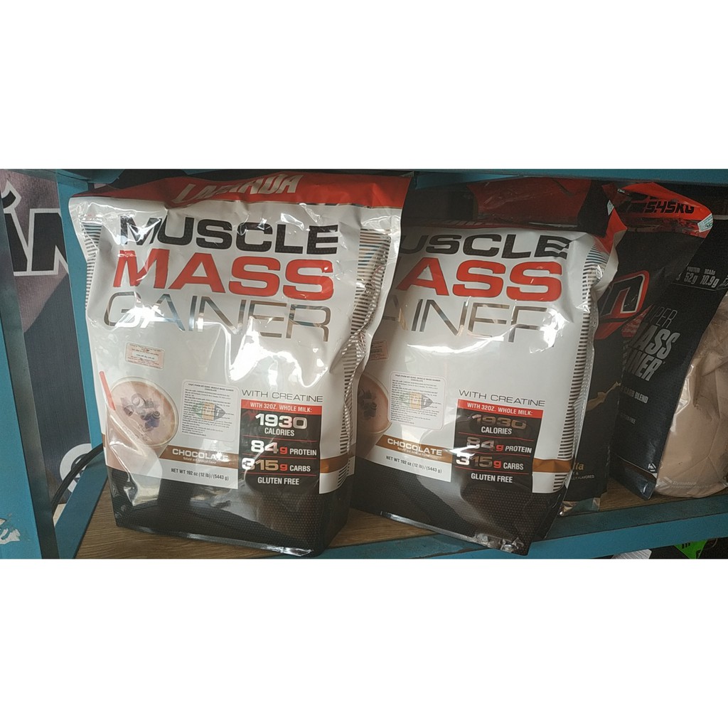 Sữa tăng cân MUSCLE MASS GAINER 12LBS Tặng Shaker | BigBuy360 - bigbuy360.vn