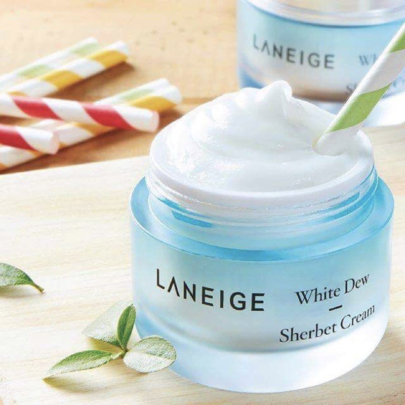 Kem dưỡng trắng da Laneige White Dew sherbet Cream mini