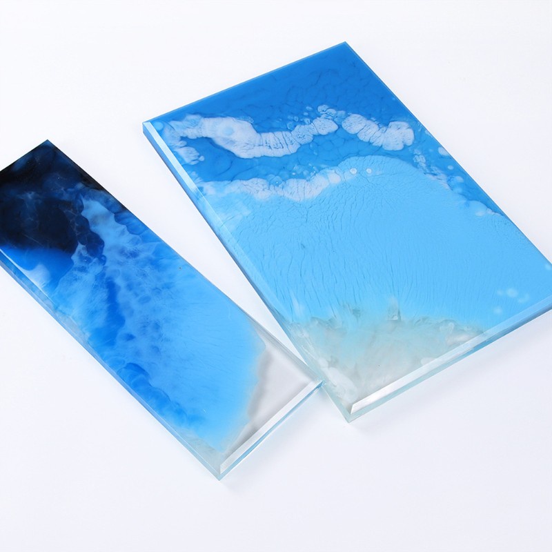 Khuôn Silicone Làm Khay Nhựa Resin Epoxy Diy