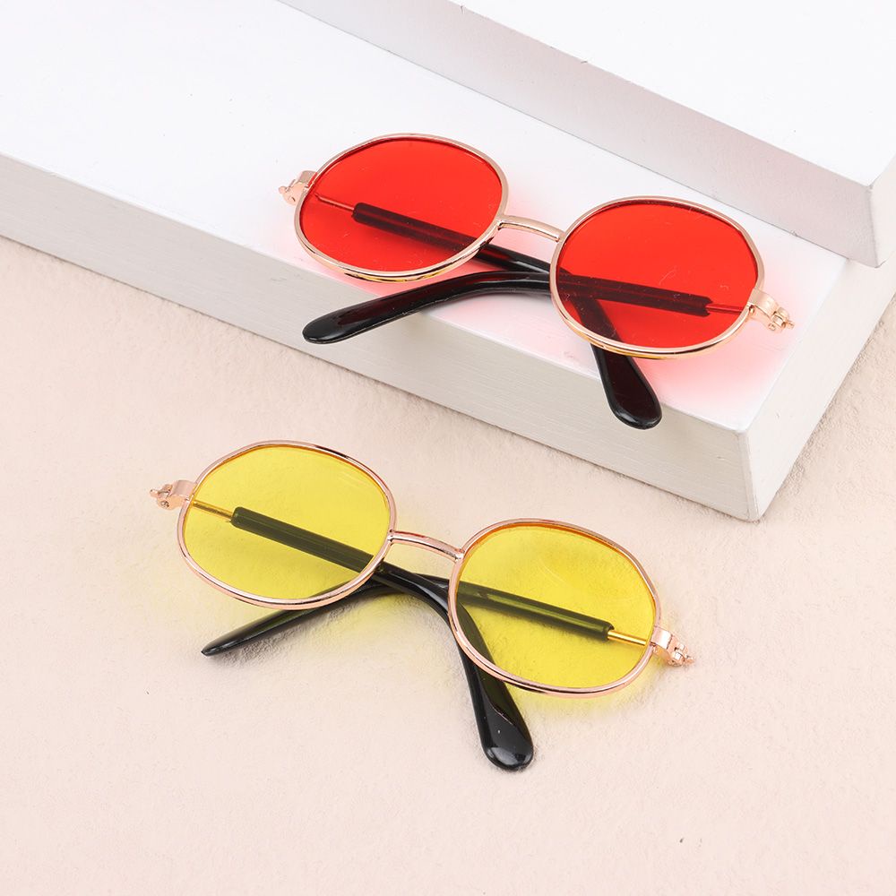 Kính mắt nhiều màu sắc tùy chọn đồ chơi sành điệu dành cho búp bê