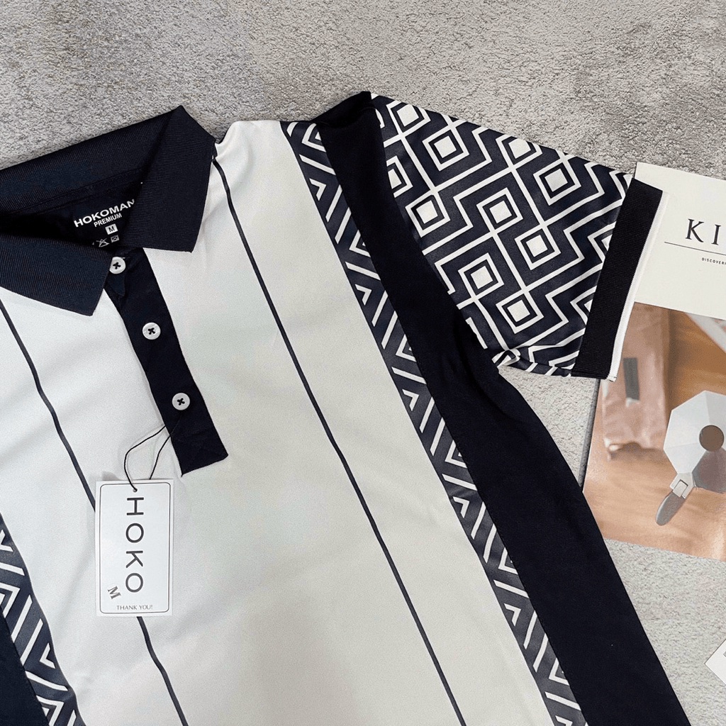 Áo thun nam cá sấu xịn xò cổ trụ thời trang hott trend hàn quốc phong cách THỜI TRANG KOKO MI