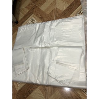 1KG - TÚI XỐP 2 QUAI TRẮNG ZIN-GAI LOẠI 1