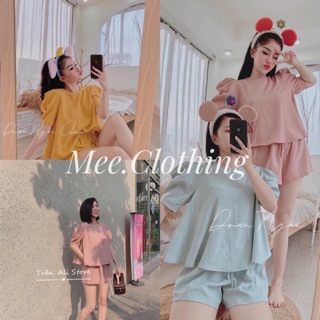 🌸 Set Đồ Nữ 🌸 Bộ Đùi Tay Bồng Đũi Xước Siêu Mát 🌸