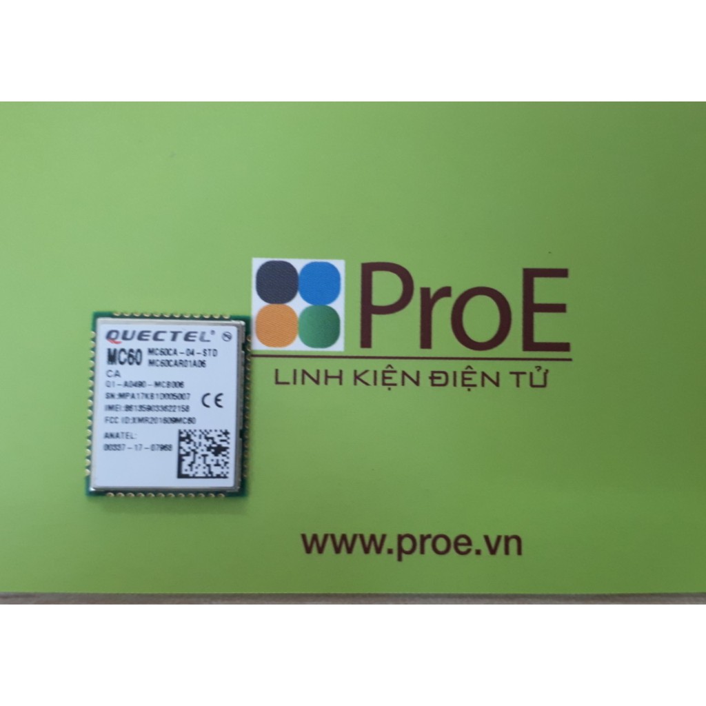 [Mã ELFLASH5 giảm 20K đơn 50K] Mạch tích hợp MC60, chính hãng Quectel | BigBuy360 - bigbuy360.vn