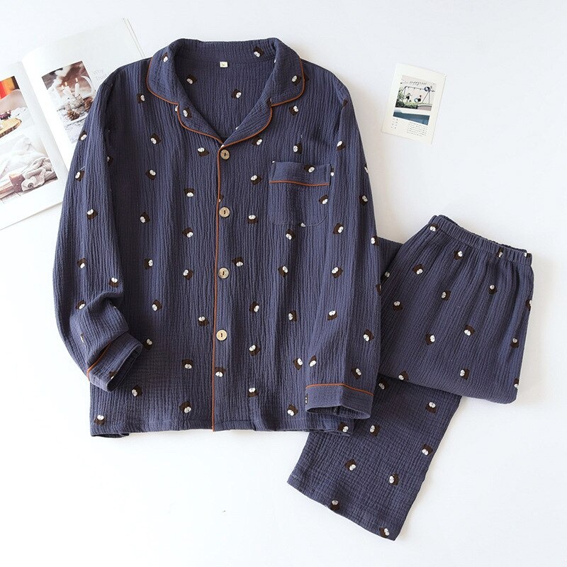 Pyjama Đồ Ngủ Mặc Nhà Họa Tiết PJ15