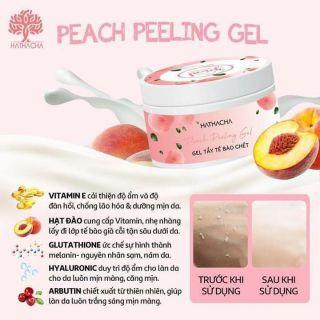 Tấy tế bào chết hạt đào face và body Hathacha