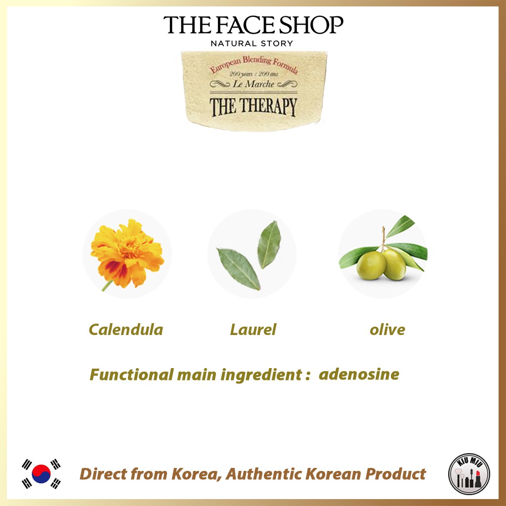 THE FACE SHOP THE THERAPY Royal Made Moisture Blending Formula Cream 50ml *ORIGINAL KOREA*