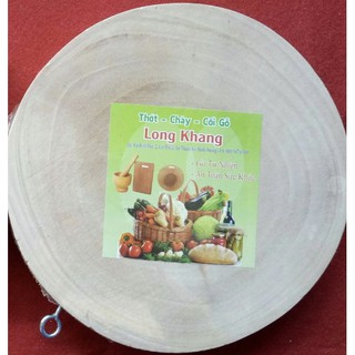 Thớt gỗ tròn cao cấp size 22