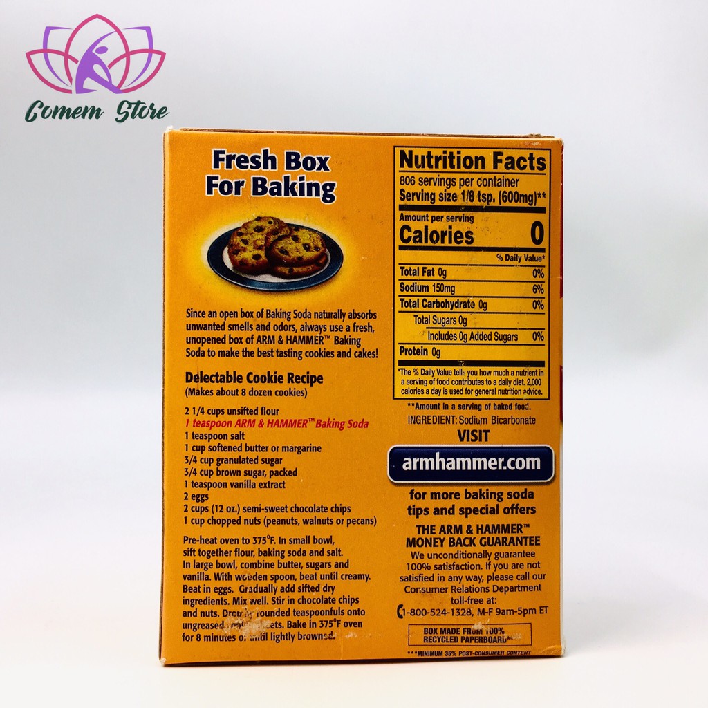 Bột Nổi Baking Soda Arm & Hammer