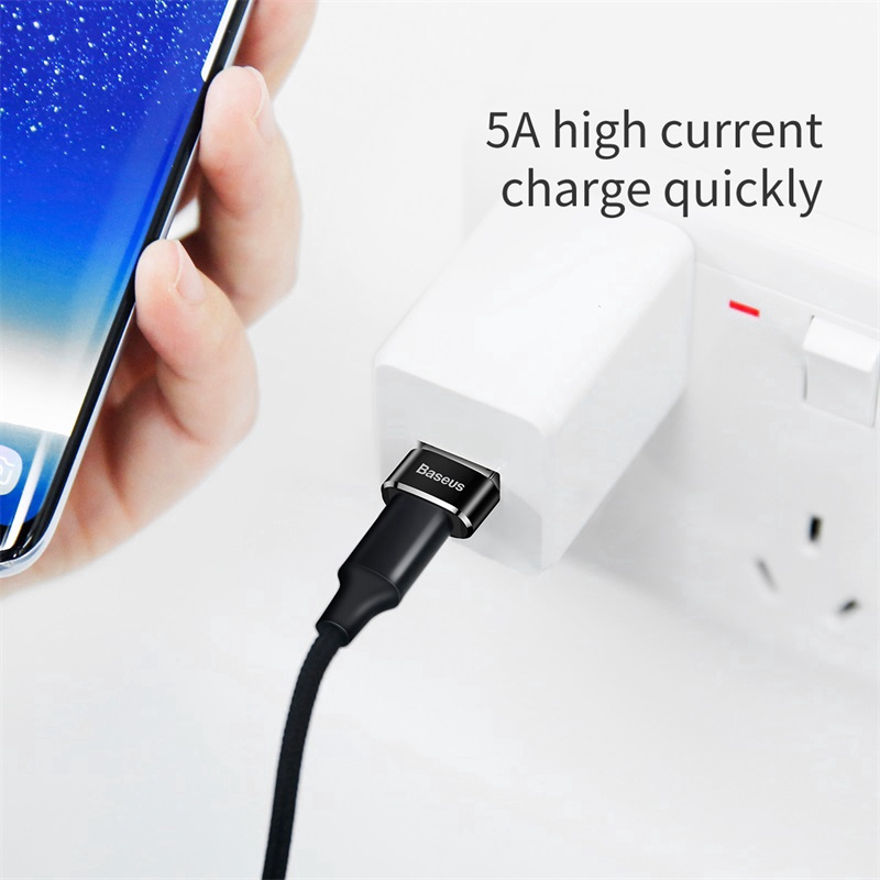 Đầu chuyển đổi Baseus từ cổng USB thành USB Type C OTG cho Samsung S10 Xiaomi Mi