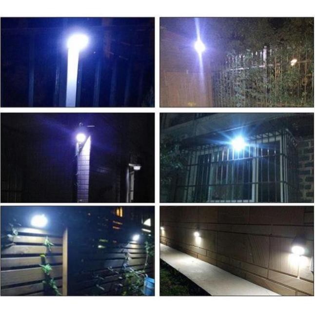 Đèn năng lượng mặt trời cảm biến hồng ngoại Solar 100LED/ 40LED siêu sáng (Đen)