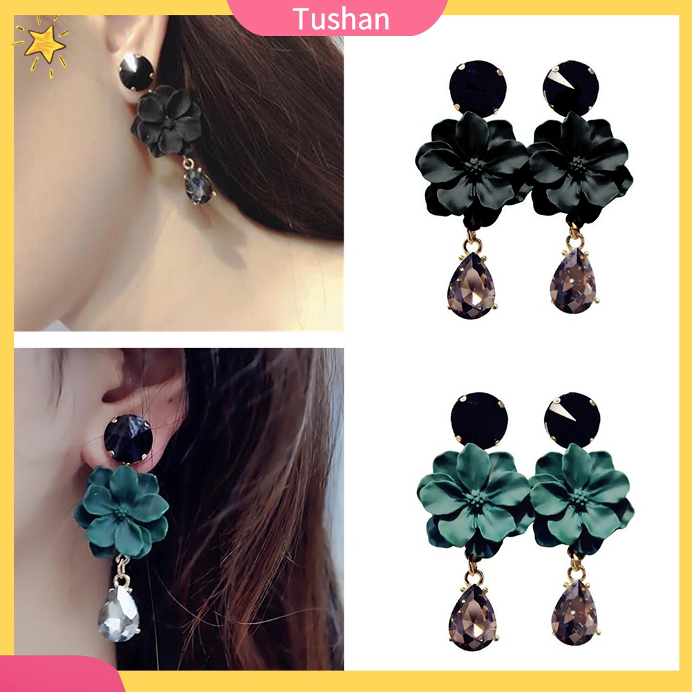 Hoa tai dáng dài phong cách vintage dành cho nữ