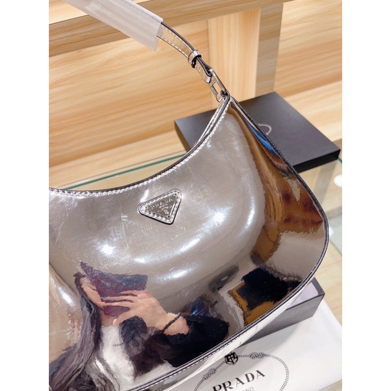 Túi  PRADA Da Bóng KẸP VAI SPSP