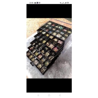 Khay 5 Tầng Đựng Phụ Kiện Nail Hoa, Charm, Đá ...