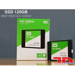 SSD 120GB WD Green 2.5" Sata3 - Bảo Hành 3 Năm, Chính Hãng 100% | BigBuy360 - bigbuy360.vn