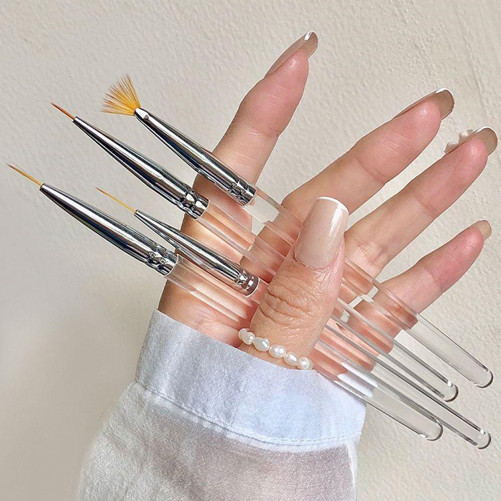 Cọ Sơn Móng Tay Gel UV Nghệ Thuật DIY