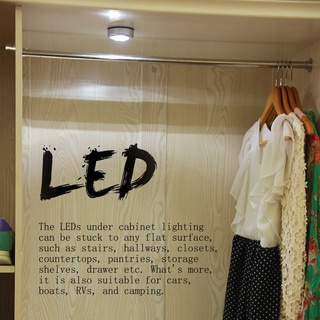 Đèn led mini cảm ứng gắn tường / tủ quần áo tiện dụng