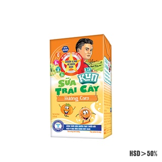 Sữa kun trái cây cam 110ml thùng 48 hộp