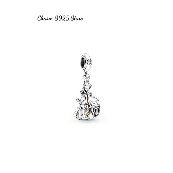 CHARM PAN ALE TREO CÔNG CHÚA DISNEY BẠC S925 CAO CẤP