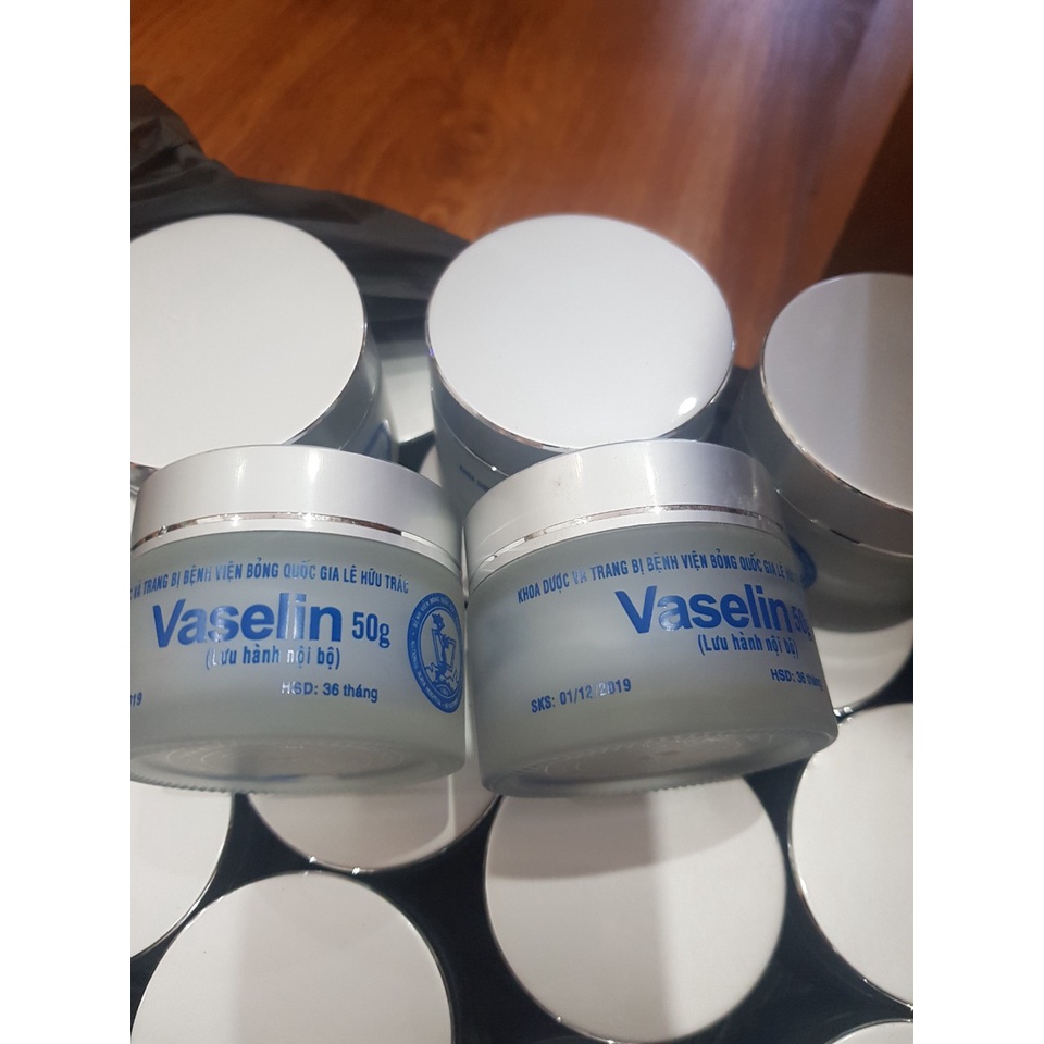 Kem dưỡng làm mềm da Vaseline Viện bỏng 50gr mẫu mới