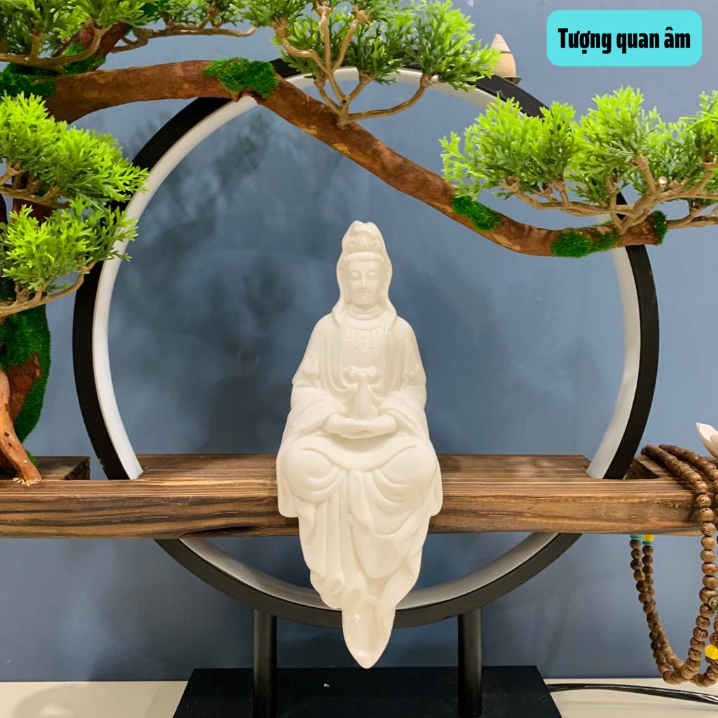 Tượng phật Adida có vòng đèn Led sáng đẹp T05