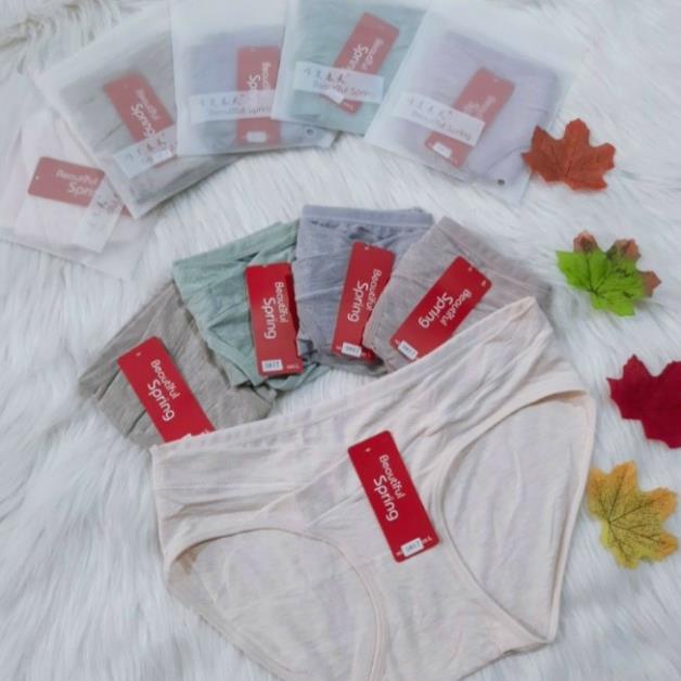 Quần Lót Bầu Cạp Chéo Thông Hơi Kháng Khuẩn Đảm Bảo Mềm Mát Dễ Chịu Cho Mẹ Bầu 5817