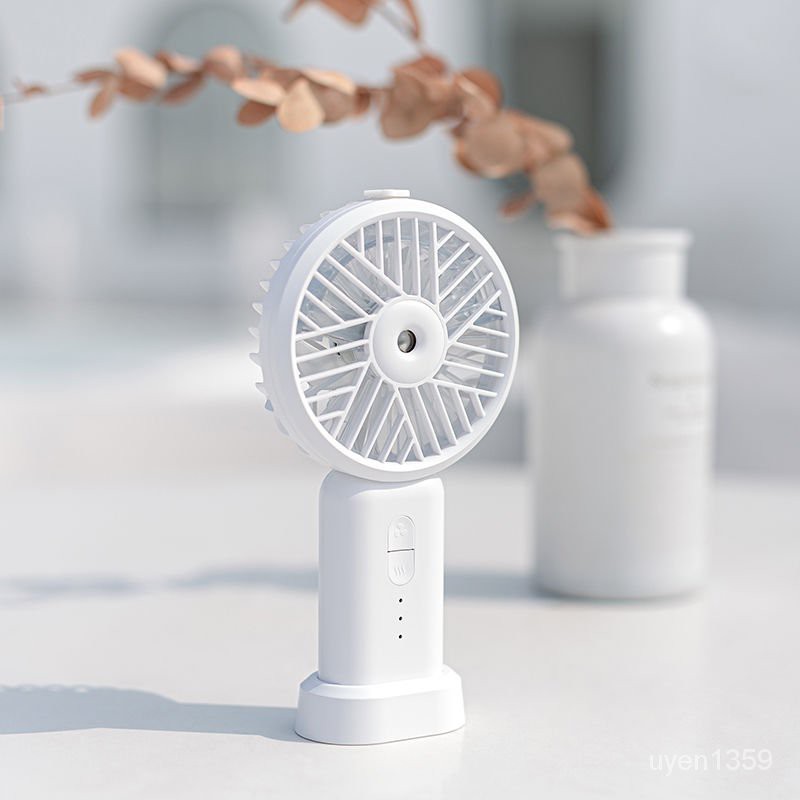 usbSạc Quạt Mini Cầm Tay Quạt Phun Nước Tạo Độ Ẩm Để Bàn Câm Học Sinh Sinh Viên | BigBuy360 - bigbuy360.vn