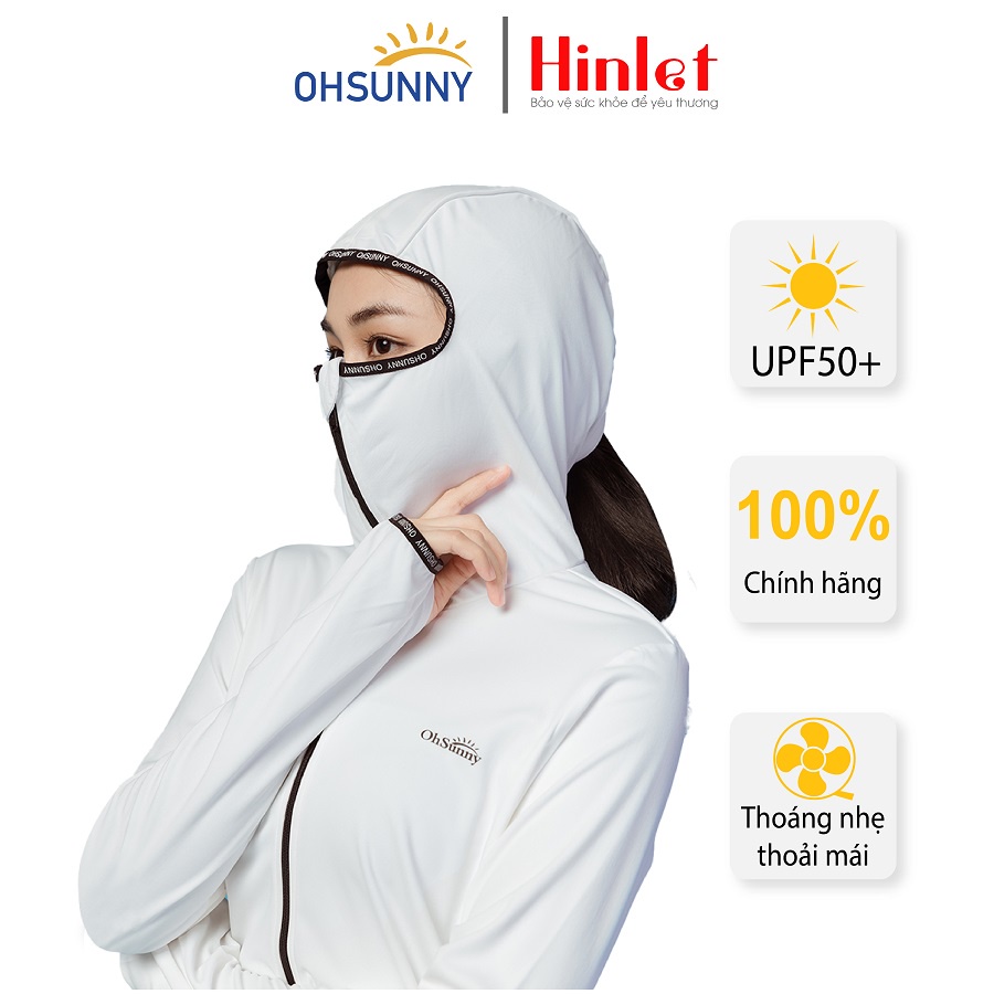 Áo Chống Nắng Nữ OHSUNNY Full Face UPF50+++ 19SSF039