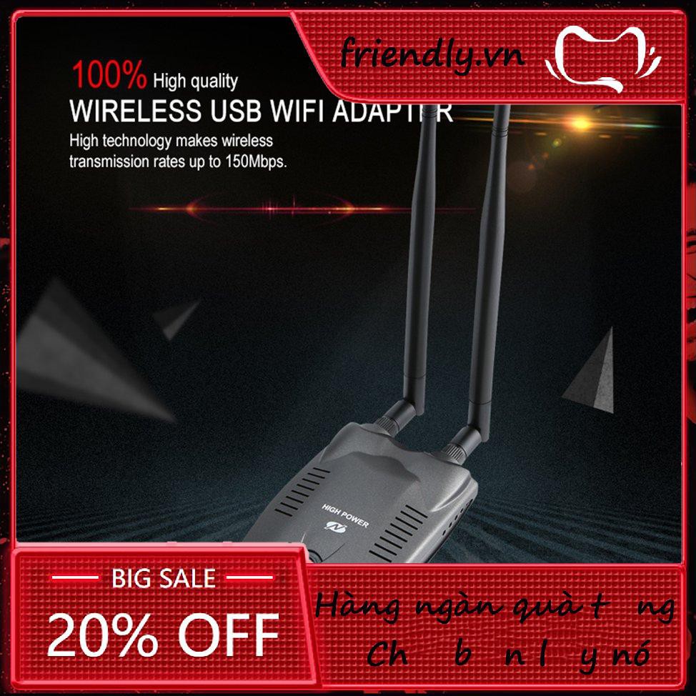 Usb Wifi Không Dây 3000mw N9100 Cho Realtek Rtl8192Fu | BigBuy360 - bigbuy360.vn
