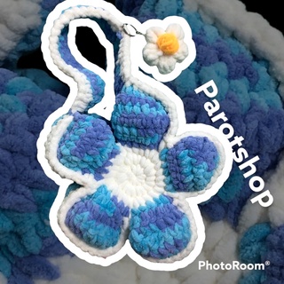 Túi len hoa đan (Ocean flower) Parot