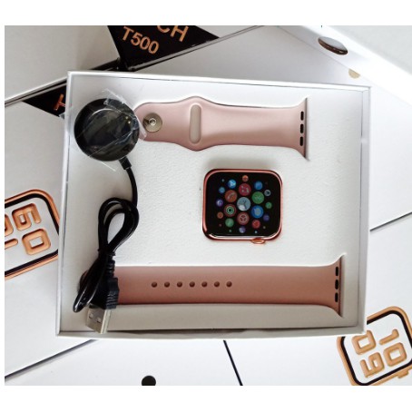 Đồng Hồ Thông Minh SmartWatch T500 - Theo Dõi Sức Khỏe - Nghe Gọi - Chống Nước IP67 - Thay Dây Chung Với AppleWatch 44mm