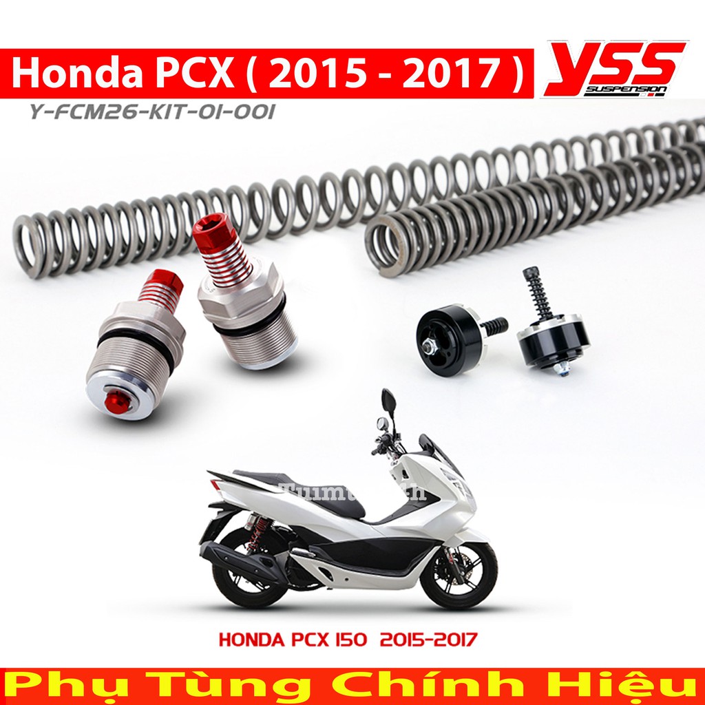 Bộ nâng cấp phuộc trước YSS Honda PCX ( 2015 - 2017 )Thái Lan