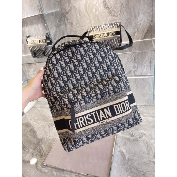 Balo thời trang D.I Canvas(nam&amp;nữ) sz32x41cm dáng to dễ dùng quai đeo êm vai lắm