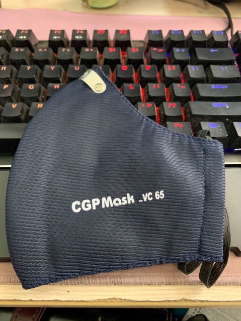 Khẩu trang vải 4 lớp 1 lớp than hoạt tính hàng Việt Nam Cgpmask-vc65