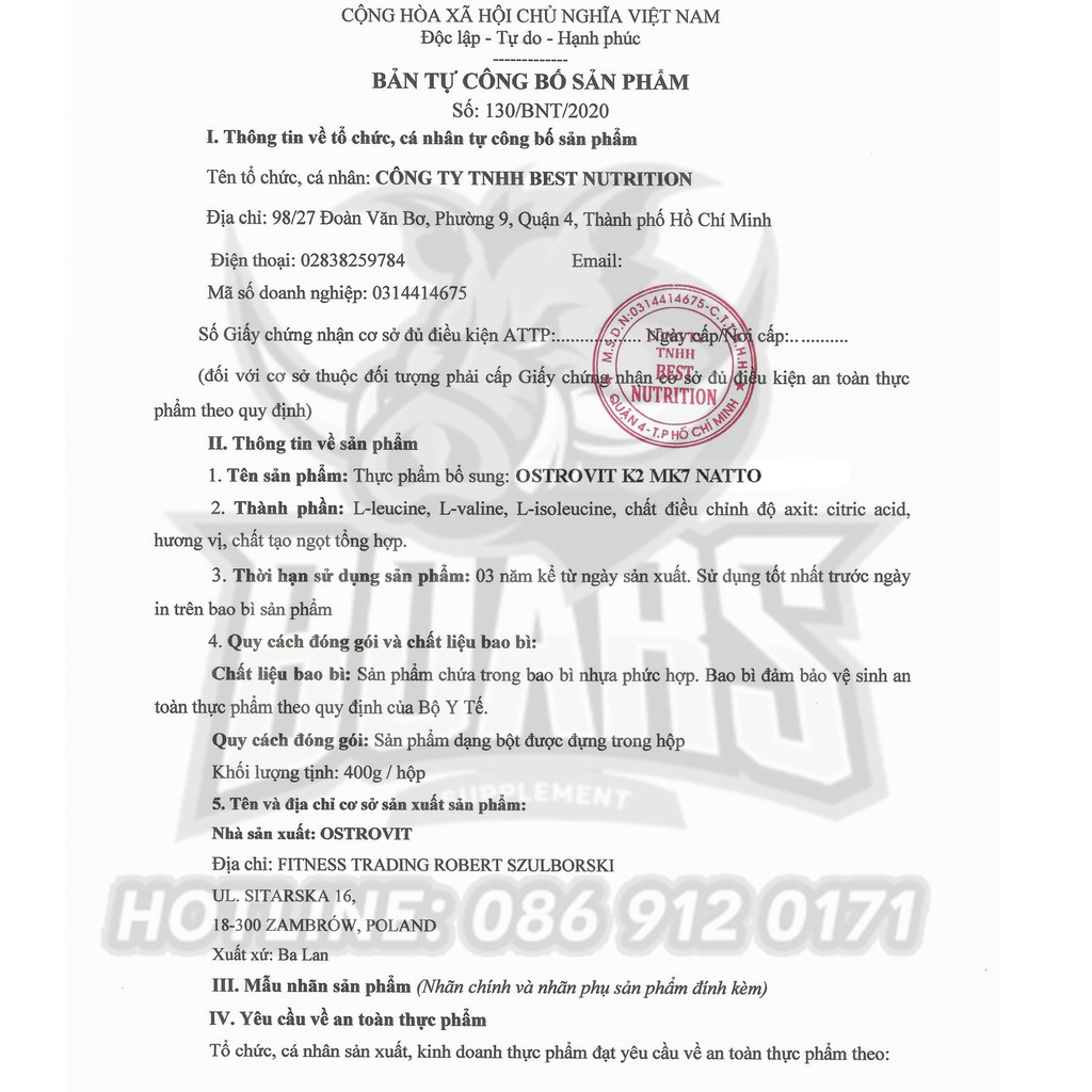 OSTROVIT K2 MK7 NATTO- Viên Bổ Sung Vitamin K2 200mg Giúp Săn Chắc Xương Khớp, Tổng Hợp Canxi hiệu quả (90 VIÊN)