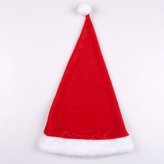 Mũ ông già noel đỏ chùm đầu giữ ấm