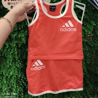 Set bộ thể thao adidas cho bé gái