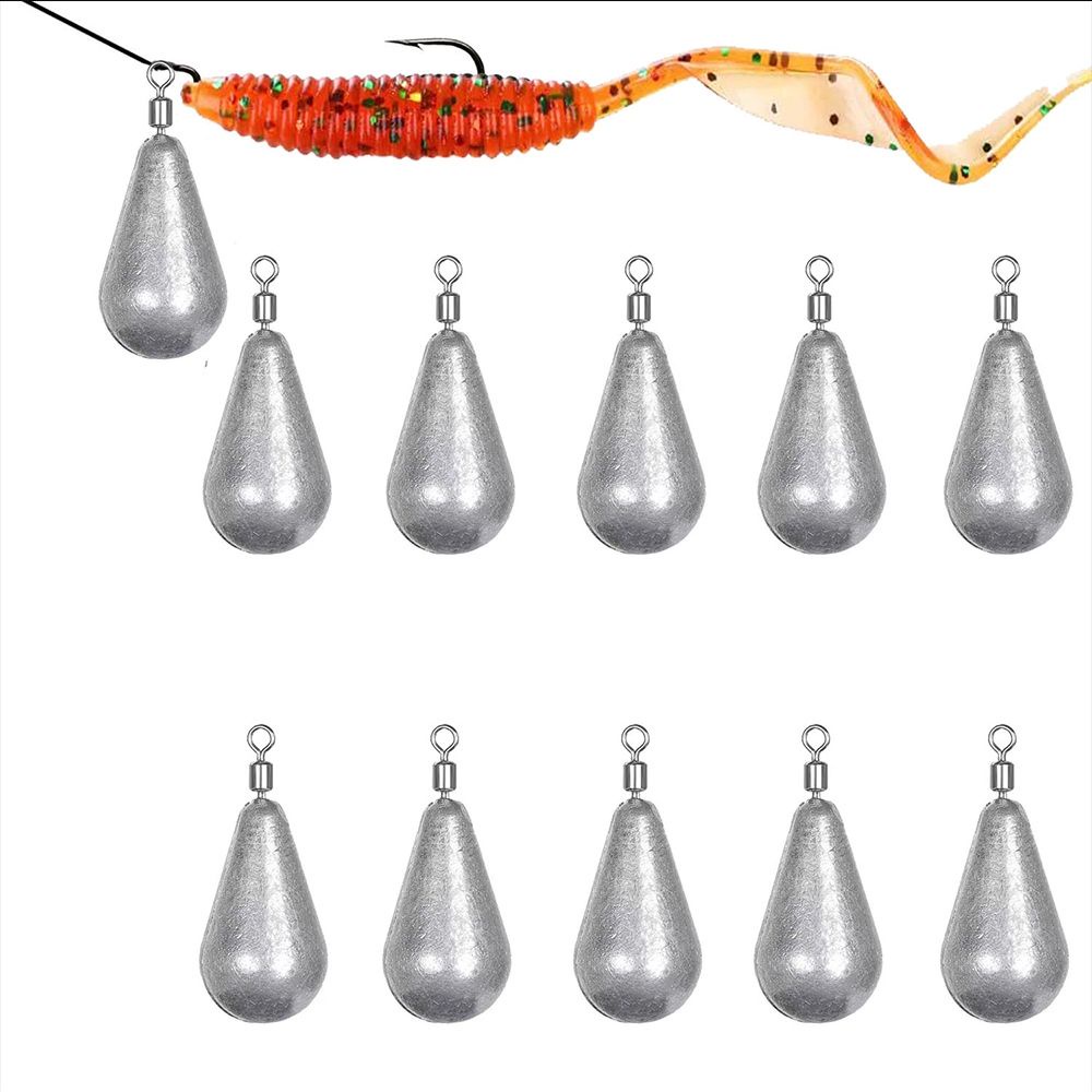 Bộ 5 viên chì câu cá trọng lượng 5g/7g/10g/14g/20g