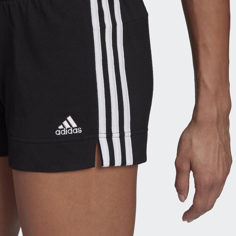 [Mã WABRDAS68 giảm 10% tối 150k đơn từ 1 triệu] Quần Ngắn adidas Nữ Essentials Slim 3-Stripes Shorts Màu đen GM5523