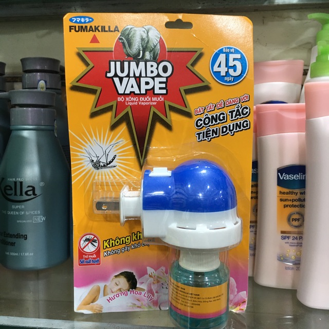 Bộ Tinh Chất Xông Đuổi Muỗi Và Côn Trùng Jumbo Hương Hoa Ly 34ml